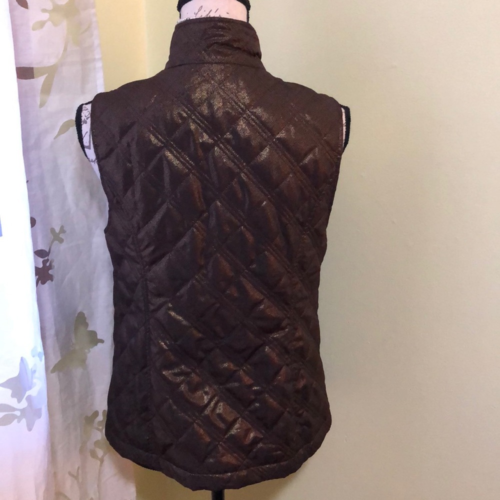Chico’s Quilted Vest - Picture 3 of 8